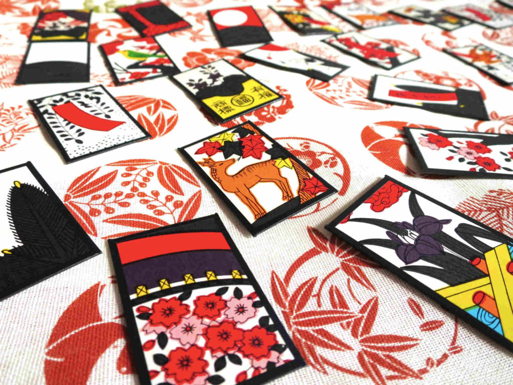 カードゲーム「花札」の画像